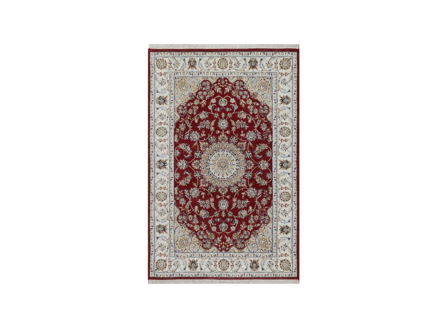 Red Nain Rugs 4'x6'1